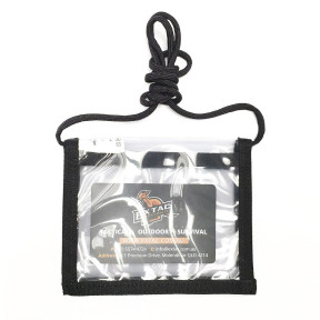 Porte carnet d'identification Noir - Tasmanian tiger