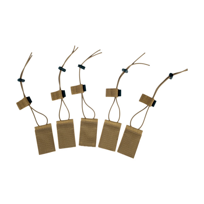 Set de 5 fermetures élastiques pour porte chargeurs Coyote - Tasmanian tiger