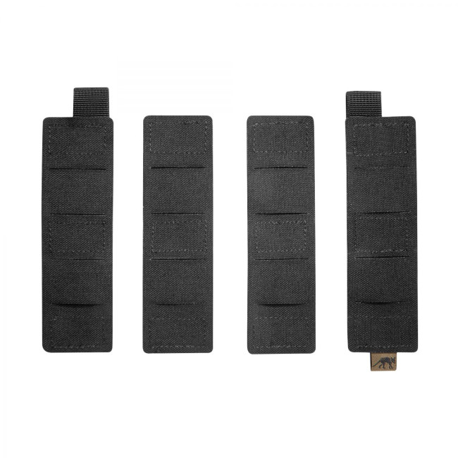 Lot de 4 adaptateurs Molle/Velcro Noir - Tasmanian Tiger