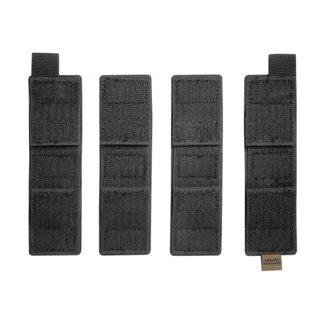 Lot de 4 adaptateurs Molle/Velcro Noir - Tasmanian Tiger