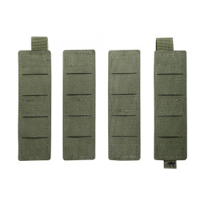 Lot de 4 adaptateurs Molle/Velcro Olive - Tasmanian Tiger