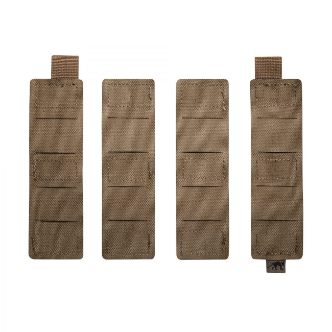 Lot de 4 adaptateurs Molle/Velcro Coyote - Tasmanian Tiger