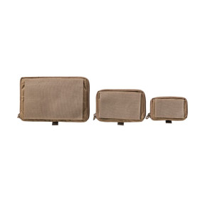 Set van 3 transparante MESH opbergvakken coyote - Tasmanian Tiger