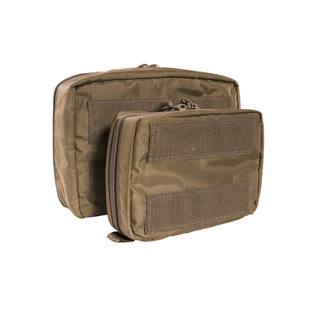 Set de 2 poches MEDIC de rangement transparentes velcro coyote - Tasmanian Tiger