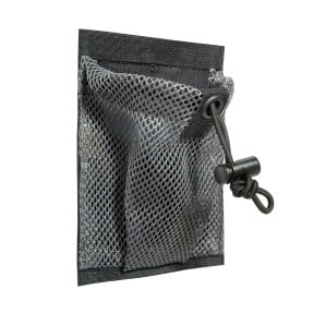TT MODULAR COLLECTOR S VELCRO - KIESZEŃ SIATKOWA - 12X10X1CM - CZARNA