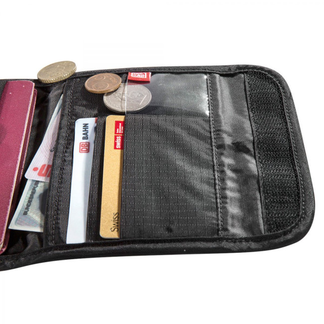 Porte passeport avec protection RFID Noir - Tasmanian Tiger