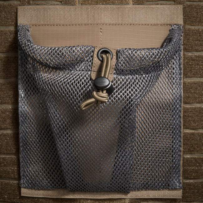 TT MODULAR COLLECTOR M VELCRO - NETZFACH - 12X10X1CM - COYOTE