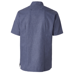 KAMIZELKA MĘSKA KRÓTKI RĘKAW SHADE NIEBIESKI DENIM - MOLINEL