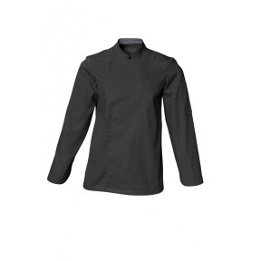 Kochjacke mit langen Ärmeln COOKIE Schwarz - SNV