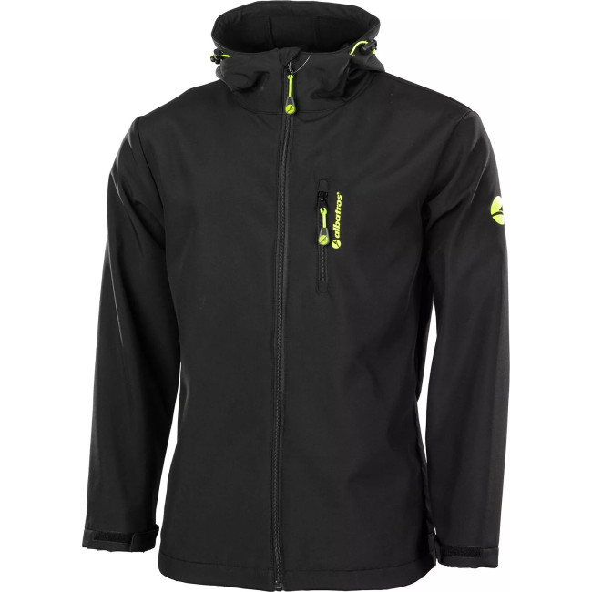 Kurtka softshell Lawrence Czarna - Albatros