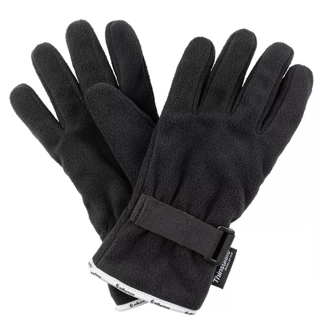 Microvezel handschoenen Icebreaker Zwart - Albatros