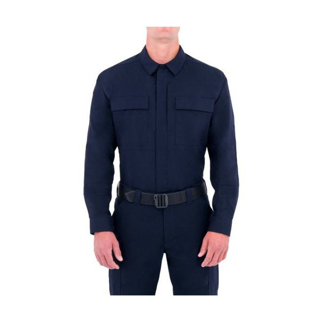 Chemise BDU homme Tactix L/S bleu nuit - First Tactical