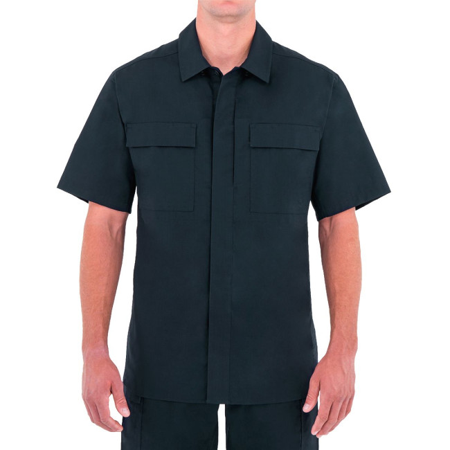 BDU-Hemd Tactix S/S für Herren in Nachtblau - First Tactical