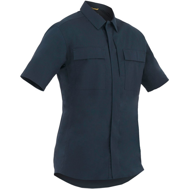 BDU herenoverhemd Tactix S/S marineblauw - First Tactical