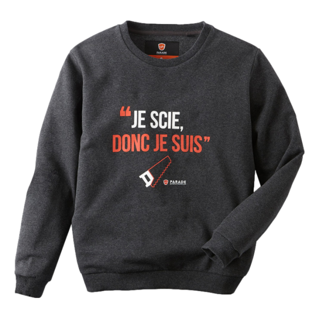 Arbeits-Sweatshirt Anthrazitgrau - Parade