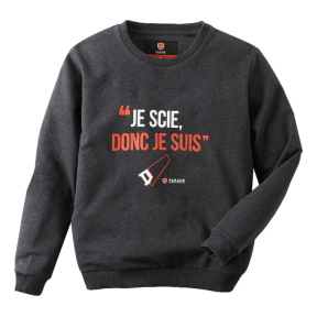 Sweat shirt de travail Gris anthracite - Parade