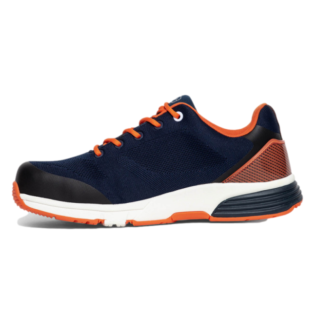 Veiligheidsrunningsneakers Slalum S1P marineblauw - Parade