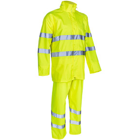 Regenpak HV Kawa geel en marine - Coverguard