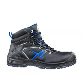 Sicherheitsschuhe Unit Bau mid S3 Schwarz/Blau - Albatros