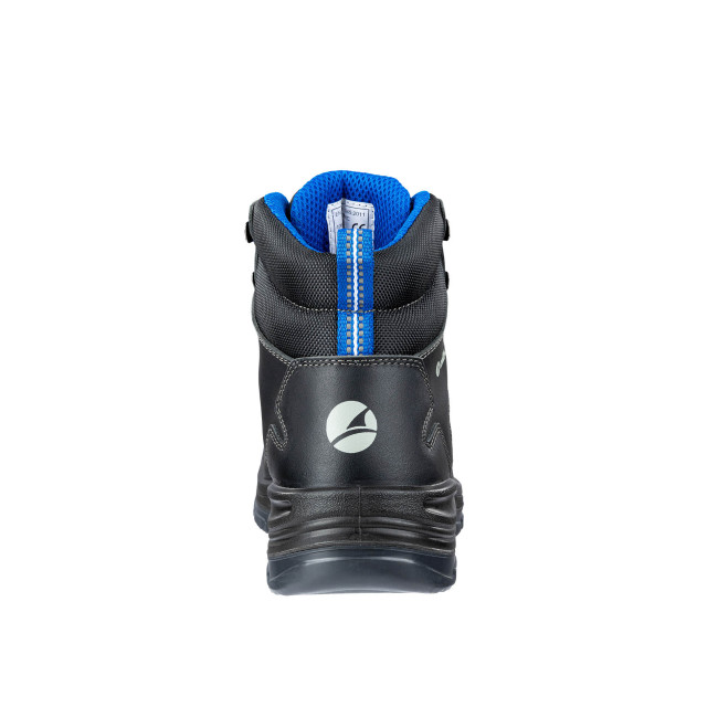 Sicherheitsschuhe Unit Bau mid S3 Schwarz/Blau - Albatros