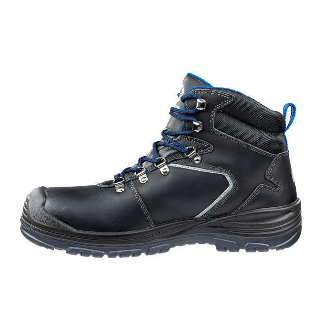 Chaussures de sécurité Unit Bau mid S3 Noir/Bleu - Albatros