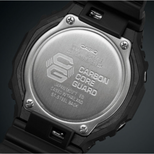 G-Shock Classic GA-2100 Uhr schwarz - TOE