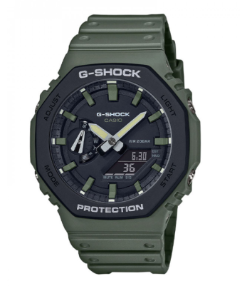 Montre G-Shock Classic GA-2110SU vert olive - TOE