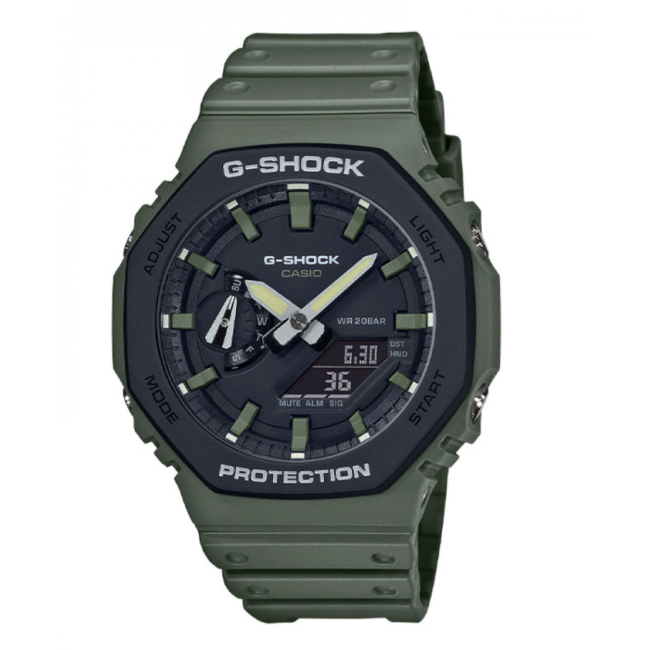 Montre G-Shock Classic GA-2110SU vert olive - TOE