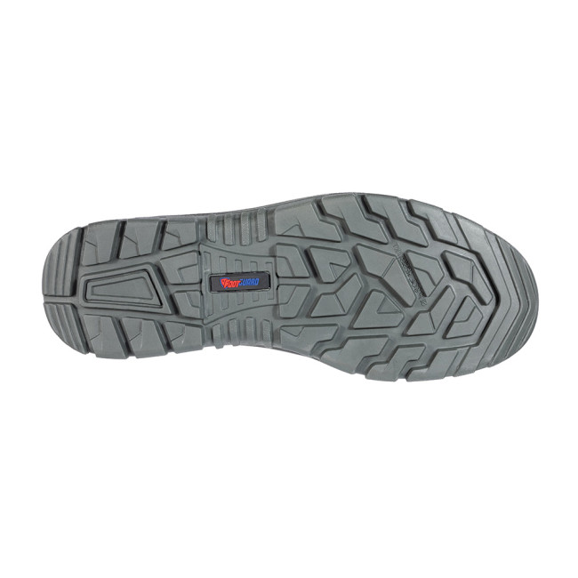 Chaussures de sécurité Safe mid S3 Noir/Bleu - Footguard