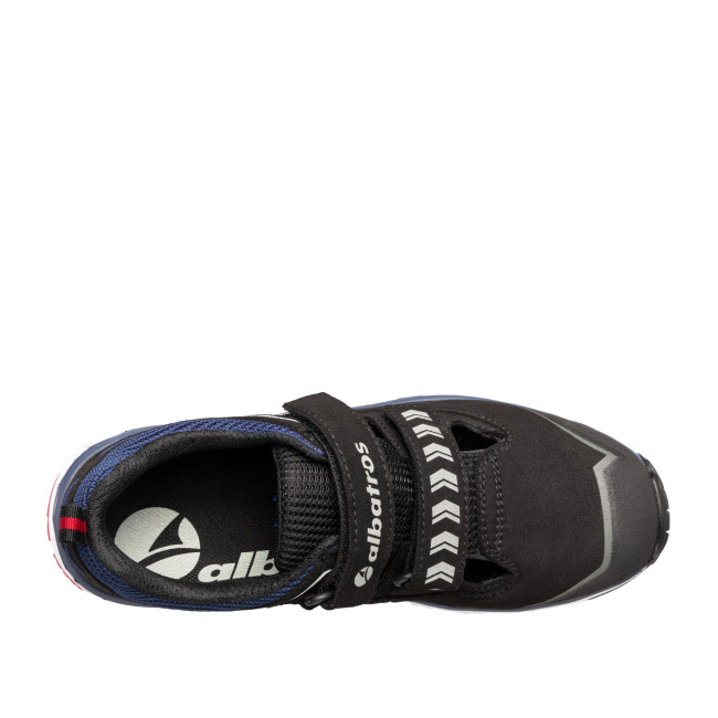 Veiligheidsschoenen Jetstream Impulse low S1 Zwart/Blauw - Albatros