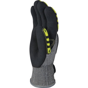 Gant tricot polyethylene Gris - Delta Plus