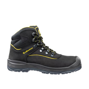 Buty bezpieczeństwa Gravel mid S3 Czarne/Żółte - Albatros
