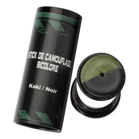 Stick de camouflage bicolore Kaki/Noir - Cityguard