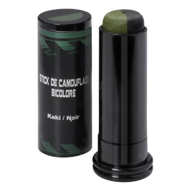 Stick de camouflage bicolore Kaki/Noir - Cityguard