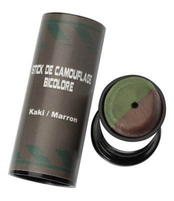Stick de camouflage bicolore Kaki/Marron - Cityguard