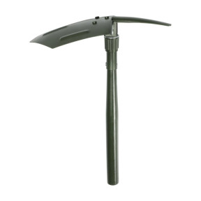 Opvouwbare schep met houweel Kaki - Cityguard