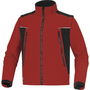 Kurtka softshell 3-warstwowa Czerwona - Delta Plus