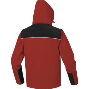Softshell-Jacke 3-Lagen Rot - Delta Plus