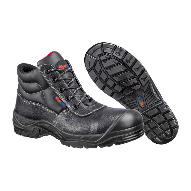 Buty robocze Compact mid S3 Czarne - Footguard