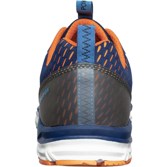 Veiligheidsschoenen AER55 Impulse low S1P ESD HRO SRA blauw en oranje - Albatros