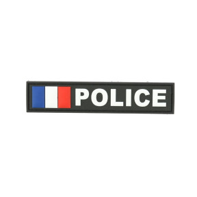 Politieband met Franse vlag Zwart - DMB Products