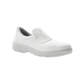 Mocassins de sécurité de cuisine Tony S2 Blanc - Nordways