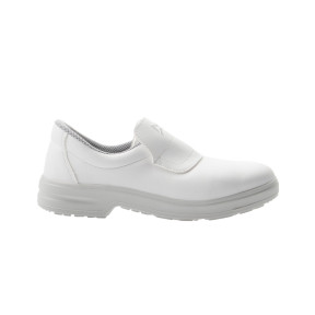 Mocassins de sécurité de cuisine Tony S2 Blanc - Nordways