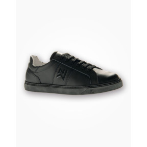 Leren werkschoenen Mael zwart - Nordways