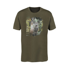 Tee-shirt Serigraphie Cerf - Percussion