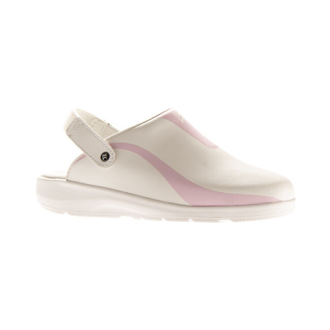 Sabots de travail en cuir Alicia OB SRC rose - Nordways Sabots de travail en cuir Alicia OB SRC rose - Nordways