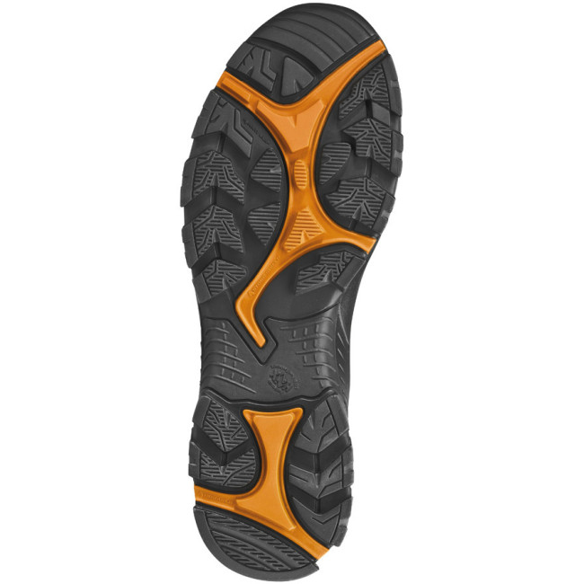 Veiligheidsschoenen Black Eagle Safety 40.1 mid S3 zwart en oranje - Haix