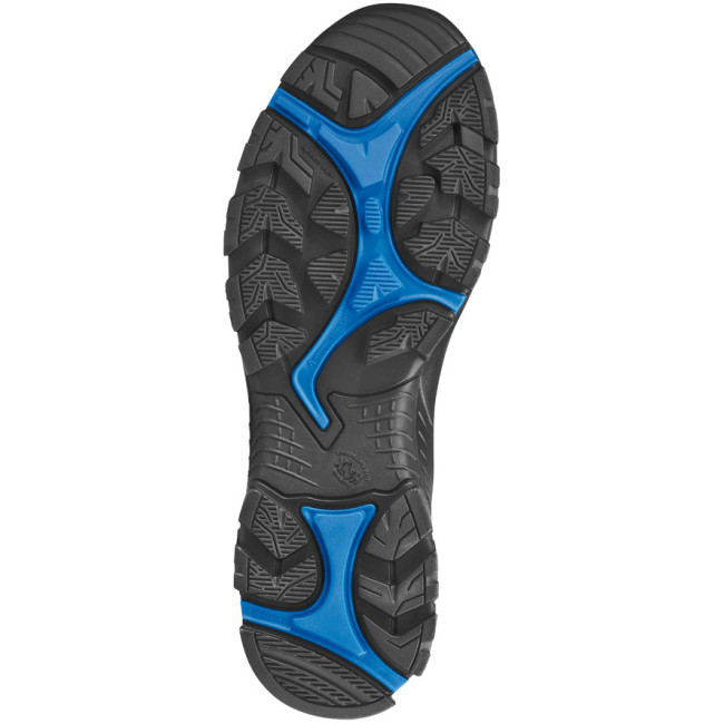 Chaussures de sécurité Black Eagle Safety 40.1 mid S3 noir et bleu - Haix