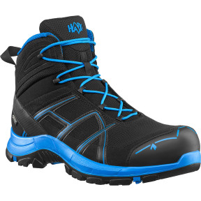 Buty bezpieczeństwa Black Eagle Safety 40.1 mid S3 czarno-niebieskie - Haix