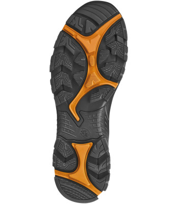Chaussures de sécurité Black Eagle Safety 54 mid S3 noir et orange - Haix